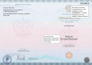 Дубликат приложения